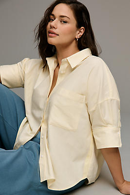 The Mabel Boxy Oxford Shirt by Maeve #5