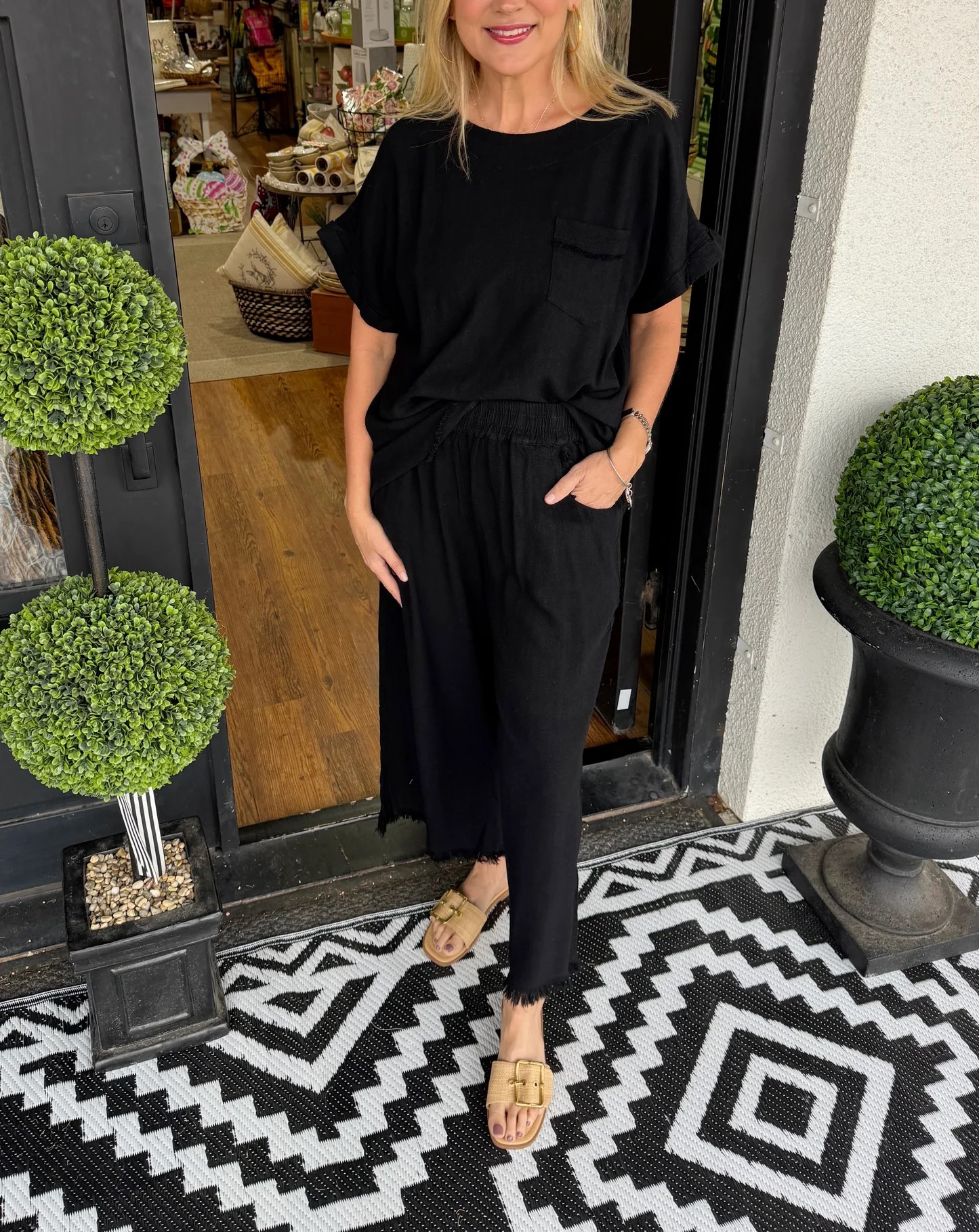 Women's Spring/Summer New Casual Cotton Linen Leisure Set (Buy 2 Free Shipping)