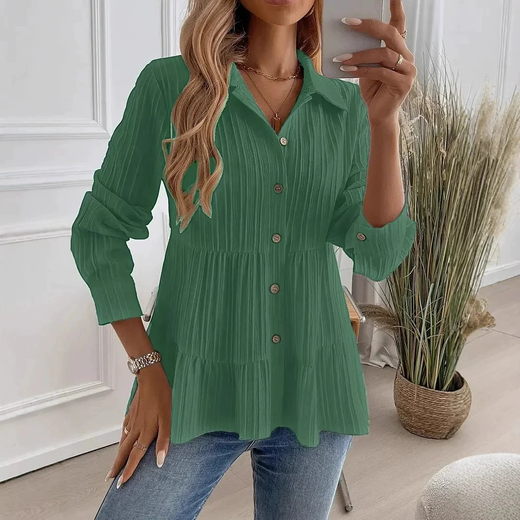 2026 Comfortable, stylish and versatile long-sleeved shirt for spring and summer