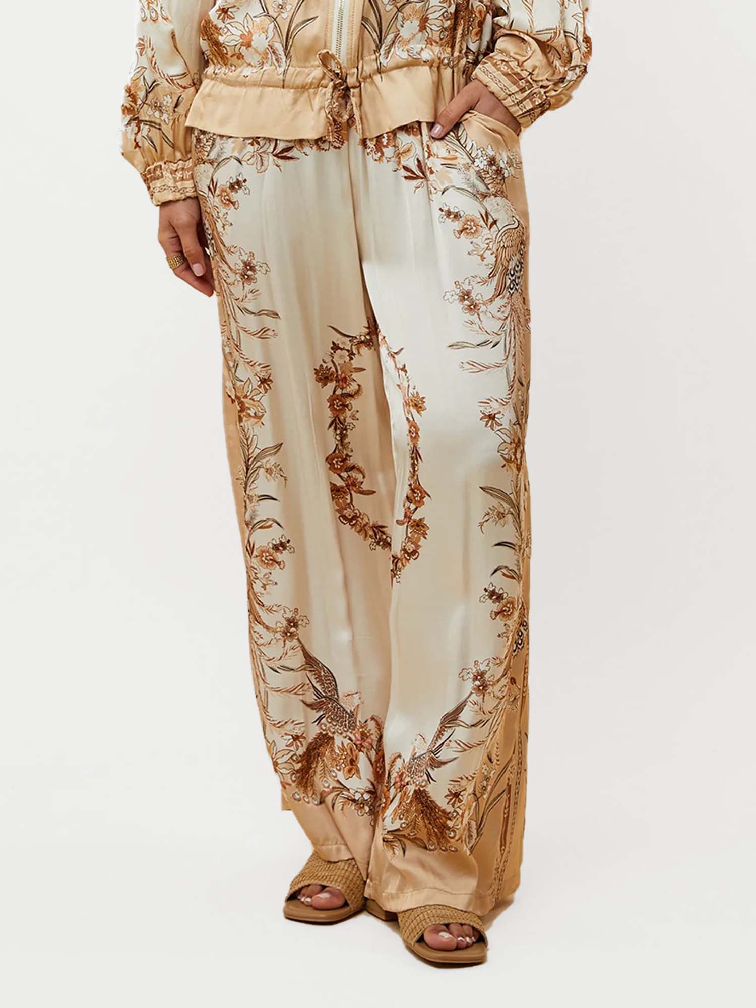 Baroque Garden Relaxed Pants
