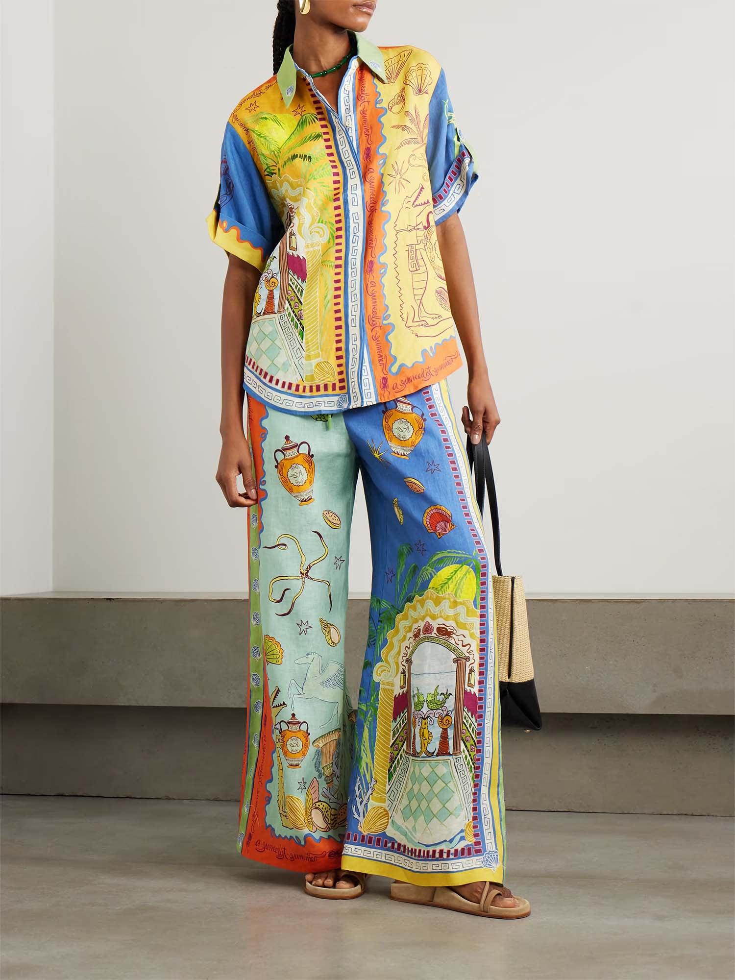 Sun Carnival Illustrated Shirt