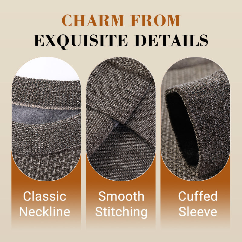 ✨ Men's Winter Crew Neck Sweater 🎁