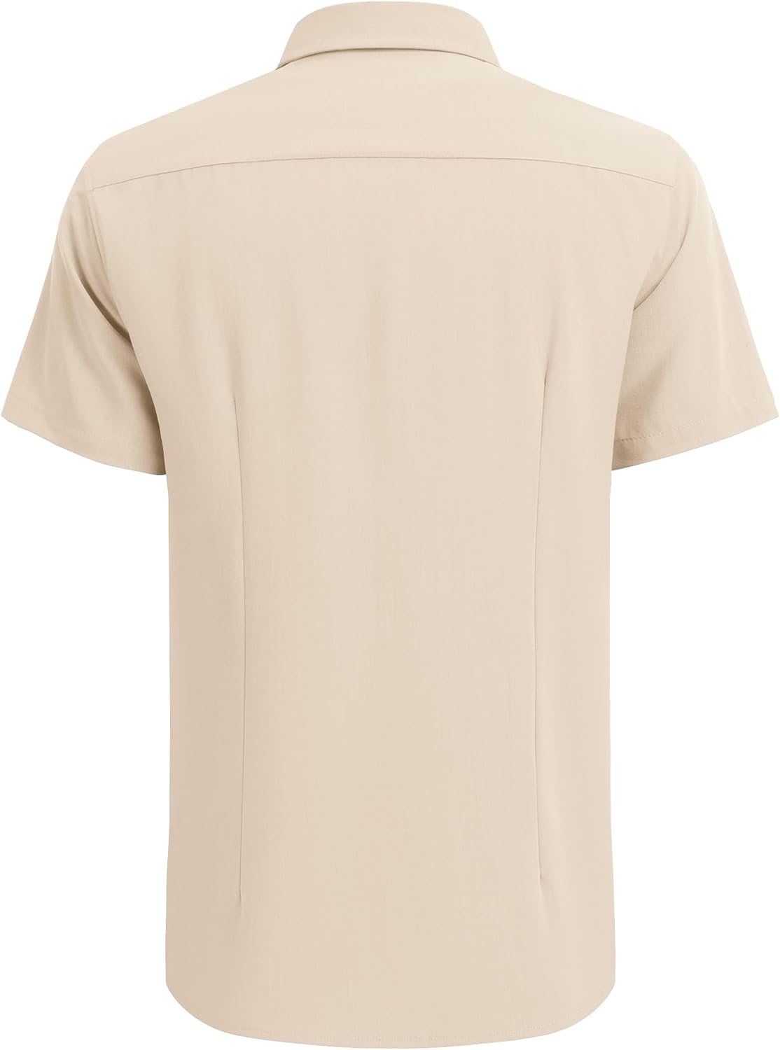 COOFANDY Men's Cuban Guayabera Shirt Short Sleeve Button Down Shirts Casual Summer Beach Linen Shirts