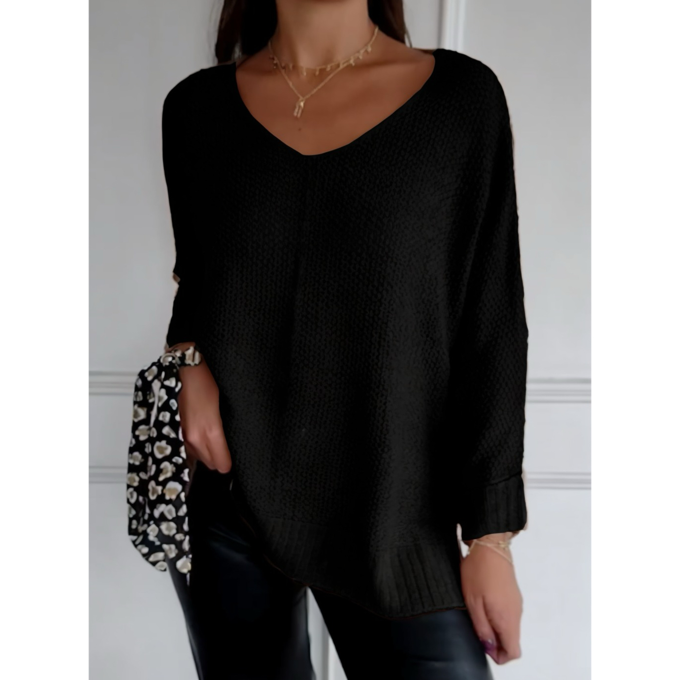 Woman's Casual long Sleeves Sweater
