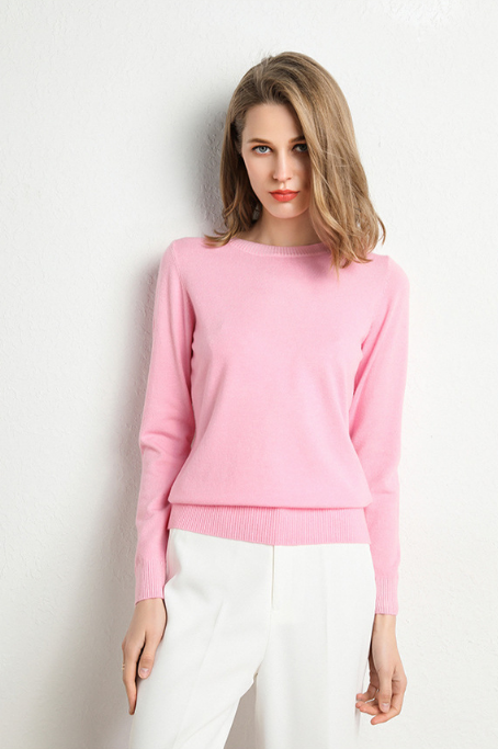 🔥2026 New Women's Solid Color Crew Neck Sweater