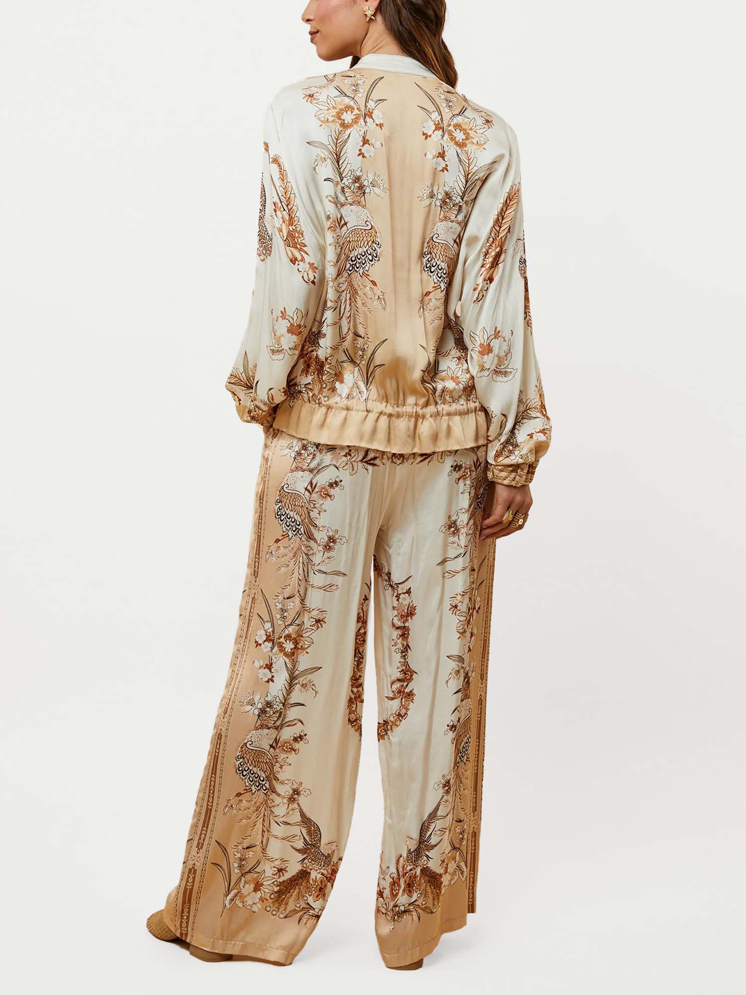 Baroque Garden Zip Shirt