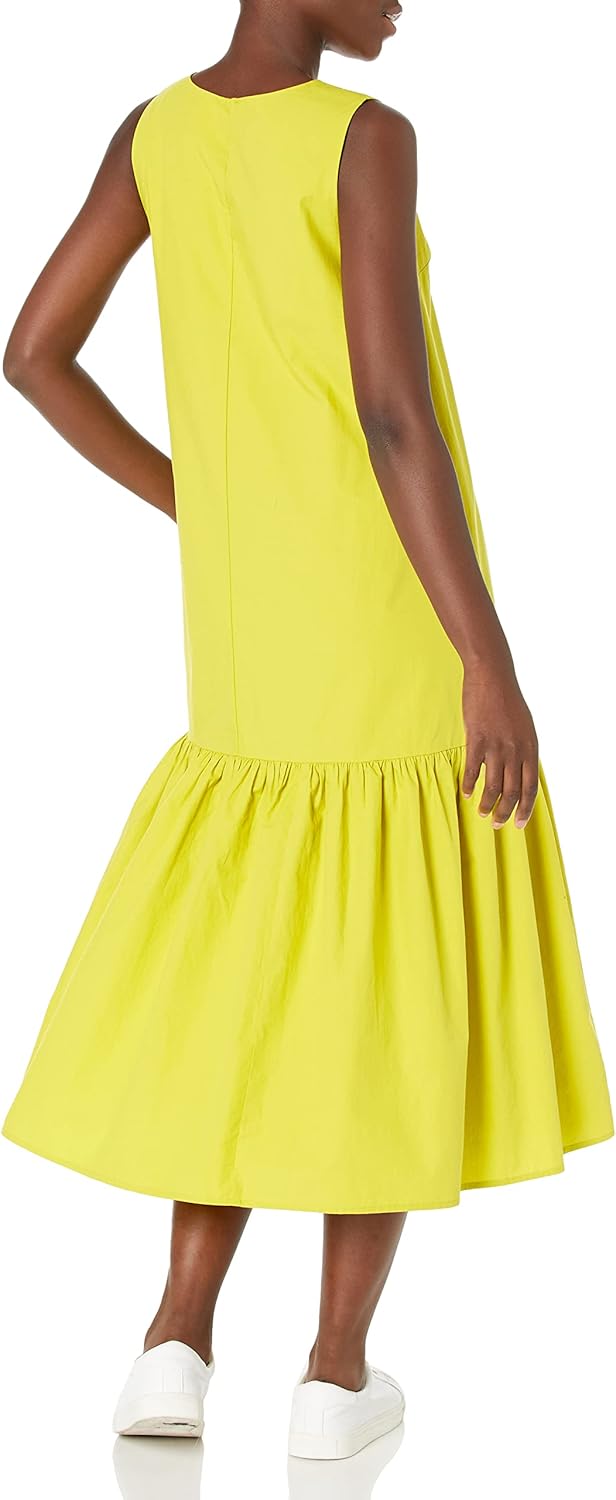 Loose Sleeveless Floor-Length Dress