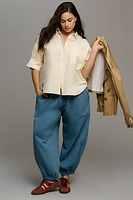 The Mabel Boxy Oxford Shirt by Maeve #7