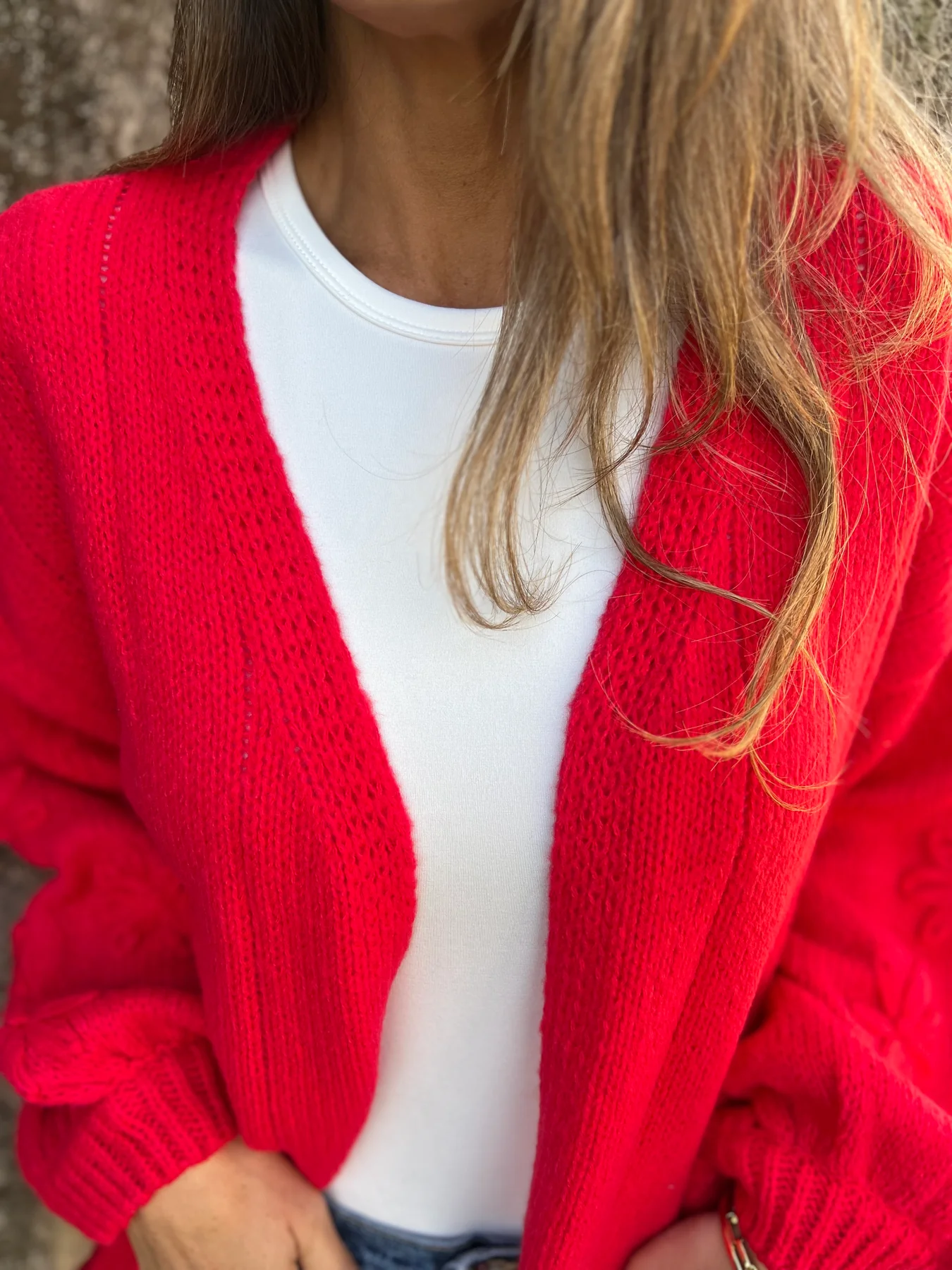 2024 Women's Casual Long Sleeve Sweater Cardigan