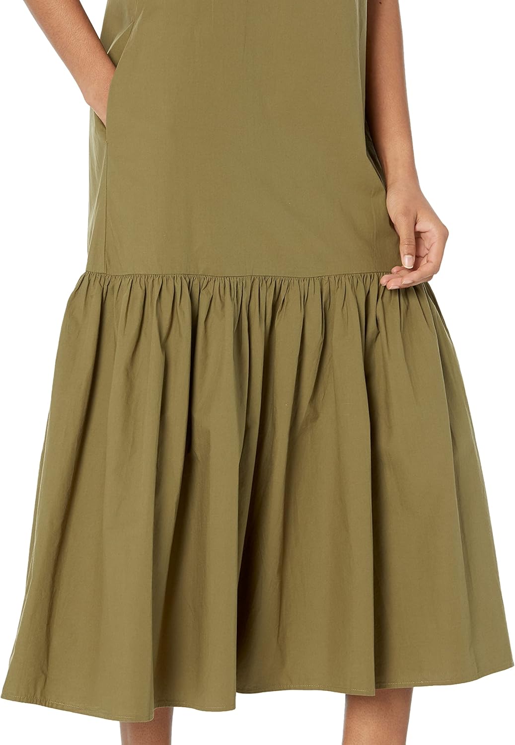 Loose Sleeveless Floor-Length Dress