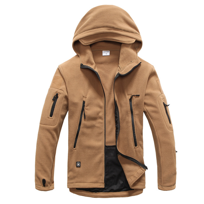 Outdoor hardshell jacket cowl jacket