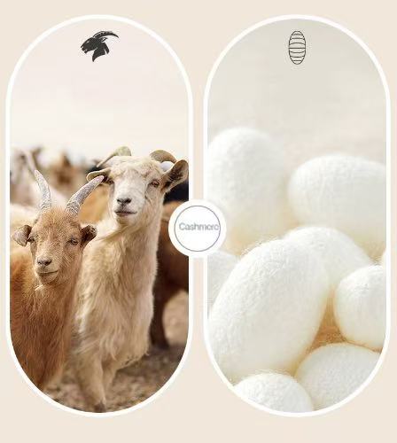 2025 Wool Mulberry Silk Velvet Double-Sided Velvet Long Sleeve