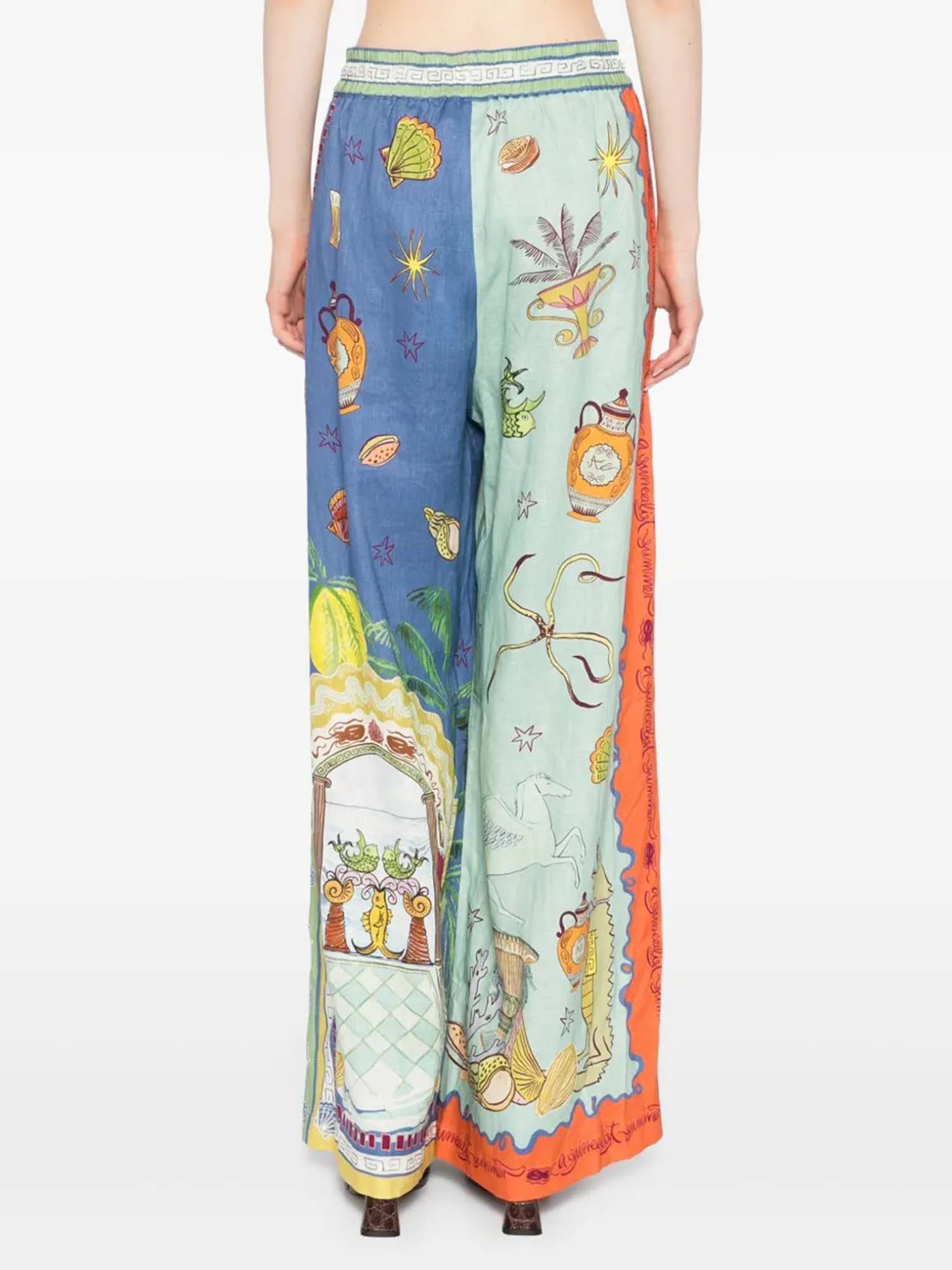 Sun Carnival Wide-Leg Resort Pants