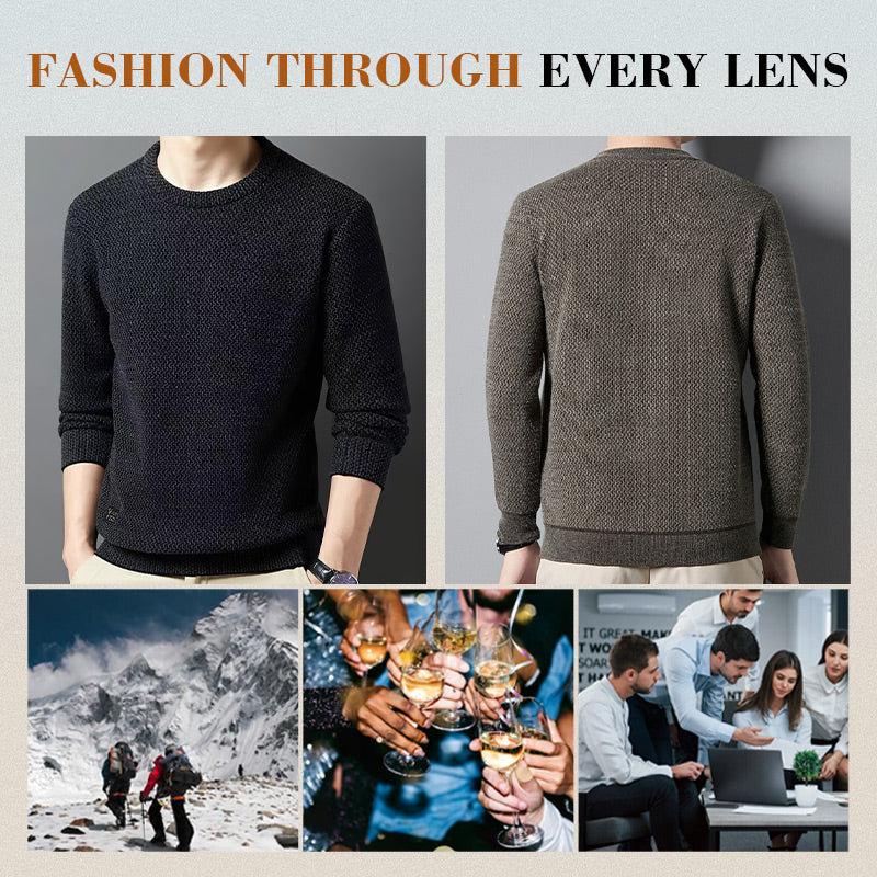 ✨ Men's Winter Crew Neck Sweater 🎁