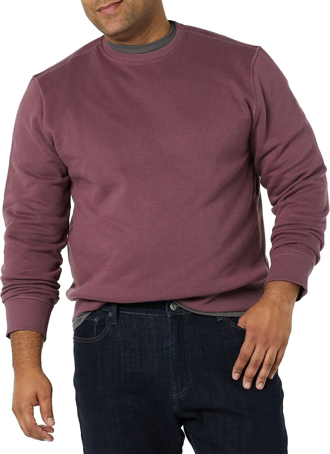 Fleece Crew Neck Sweatshirt 
