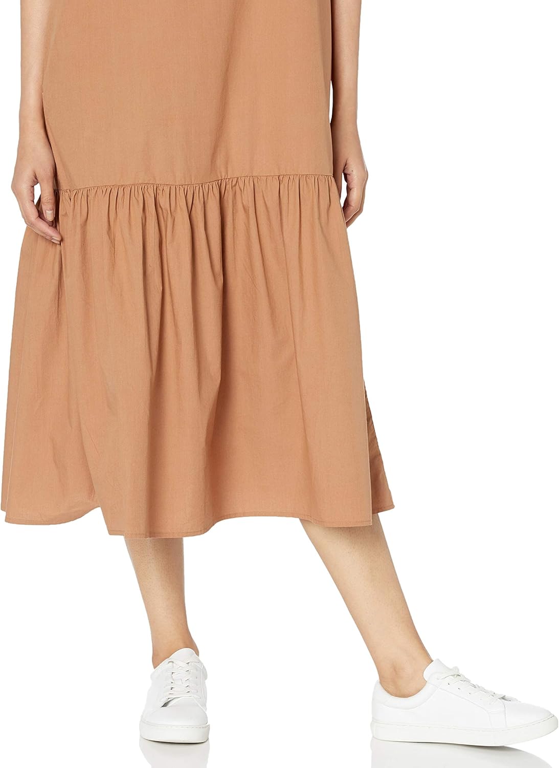 Loose Sleeveless Floor-Length Dress