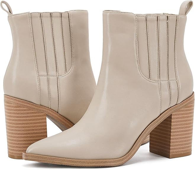 2025 ✨Women's Stretch Calfskin Ankle Boots