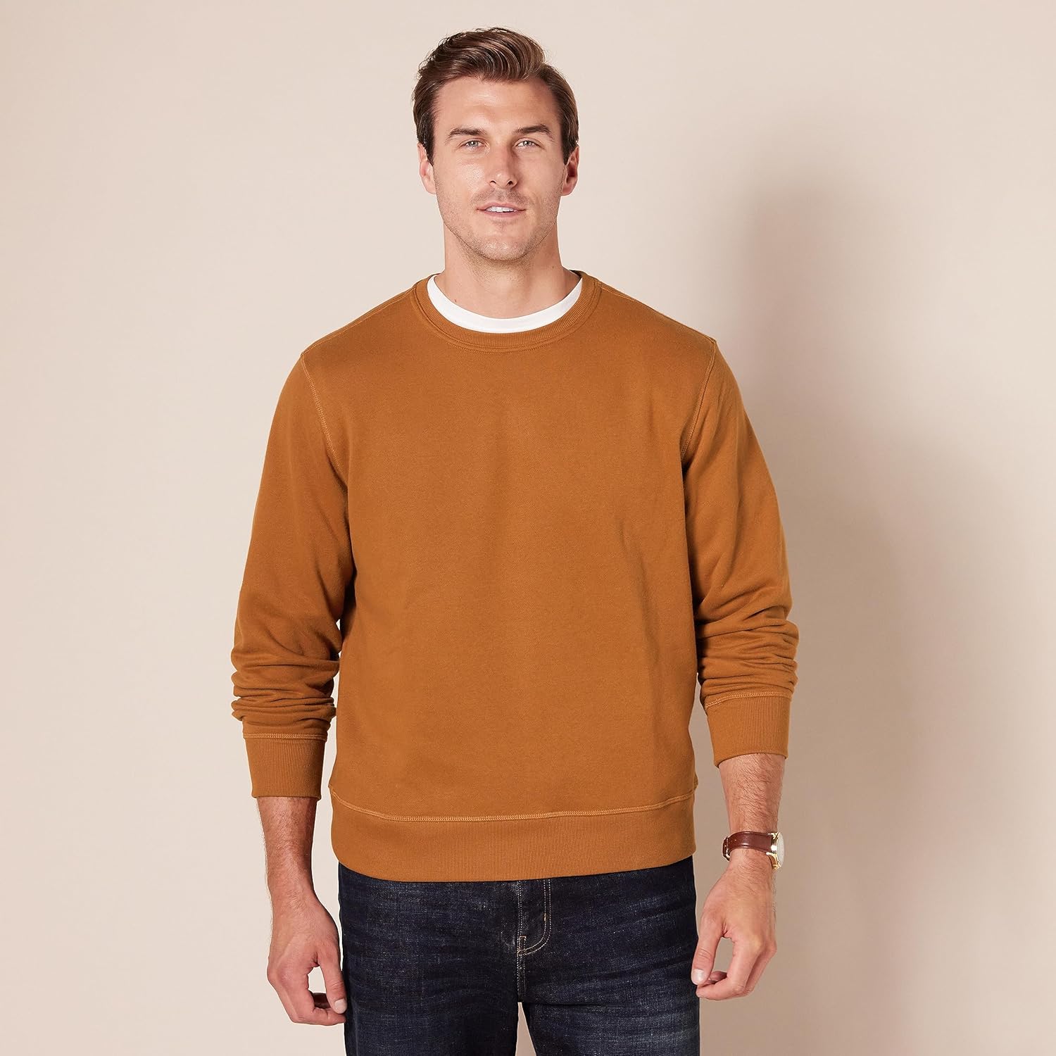Fleece Crew Neck Sweatshirt 