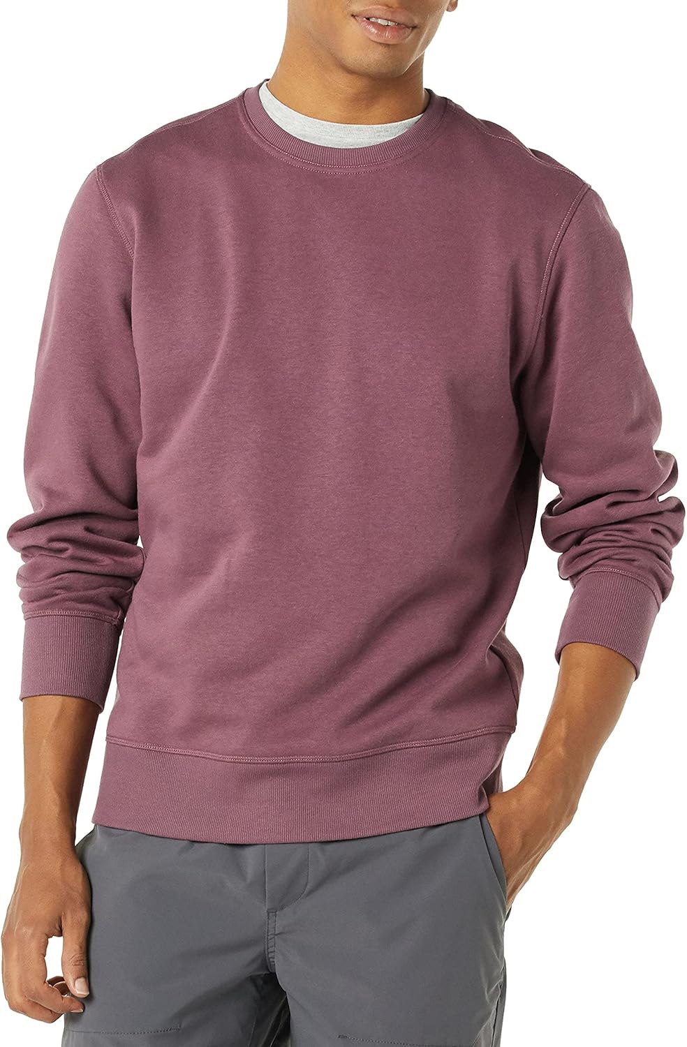 Fleece Crew Neck Sweatshirt 