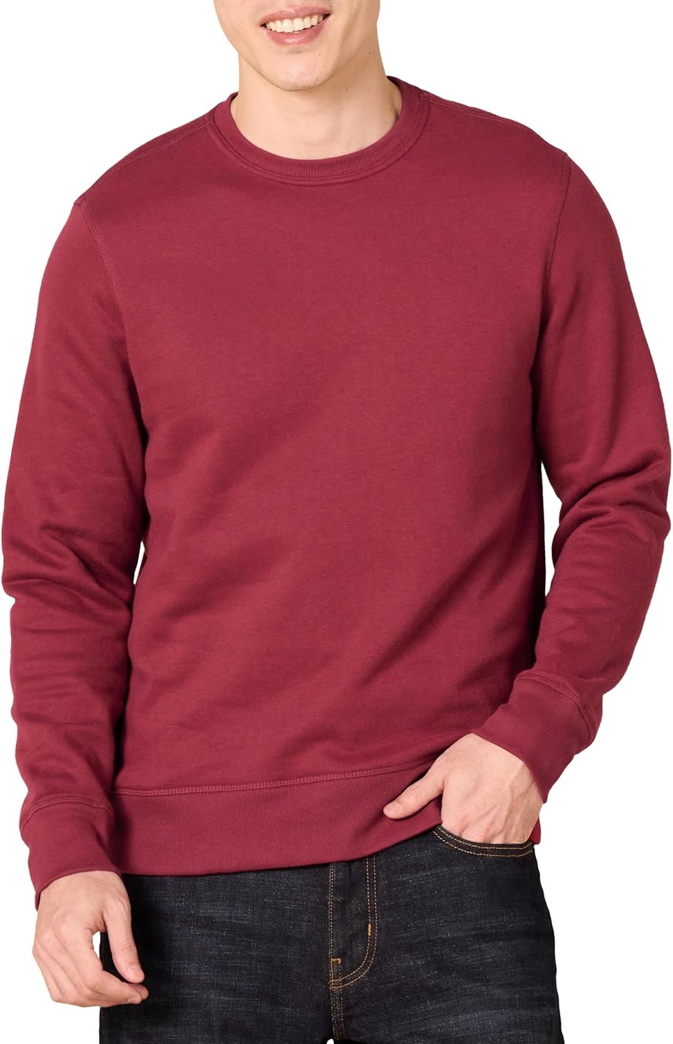Fleece Crew Neck Sweatshirt 