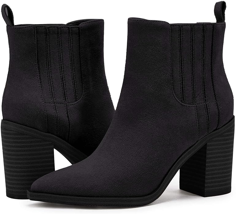 2025 ✨Women's Stretch Calfskin Ankle Boots