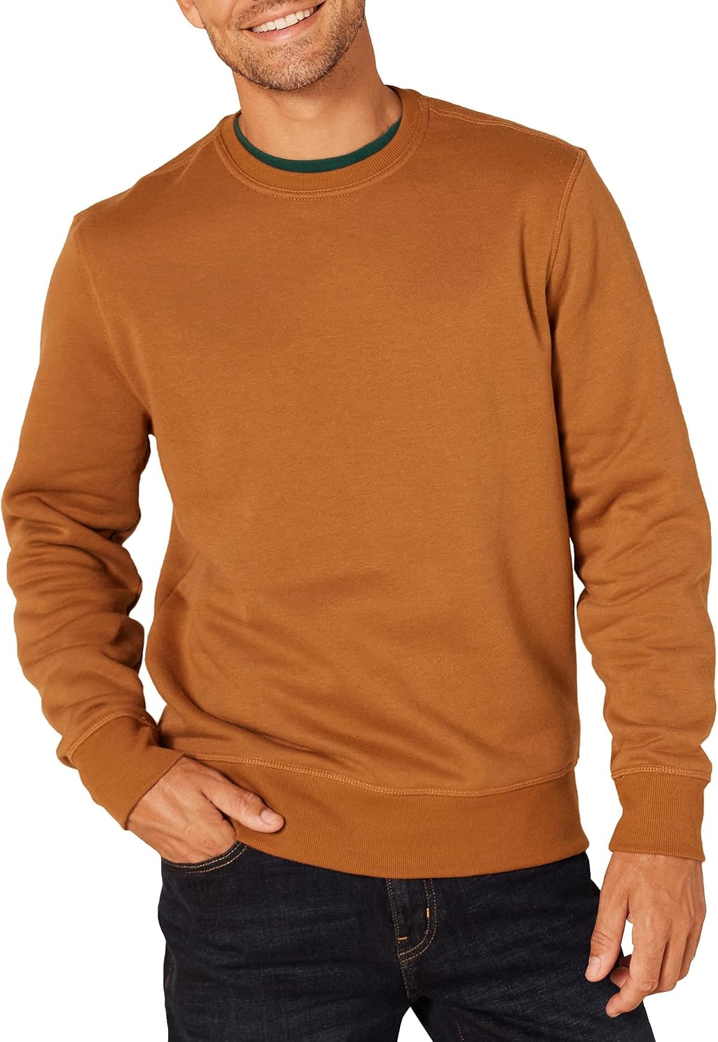 Fleece Crew Neck Sweatshirt 