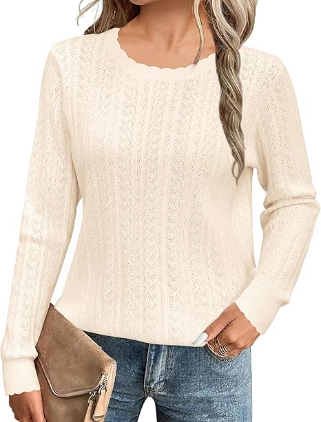 2026 Women's Spring Summer Ruffled Short-Sleeve Textured Shirt 