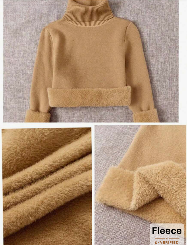 🔥Christmas Sale 60% Off🔥 - Women's Turtleneck Plush Cashmere Sweater