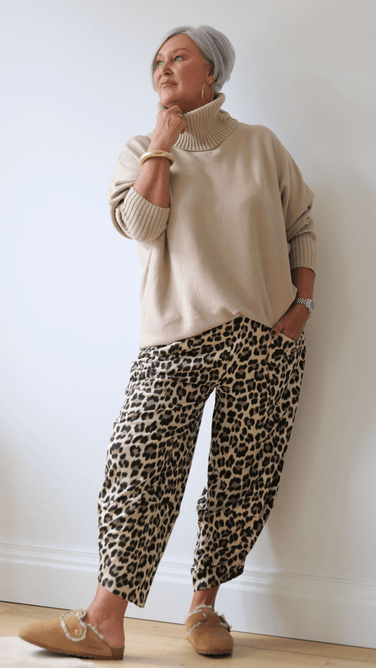 Women's Loose Knitted Pullover Sweater