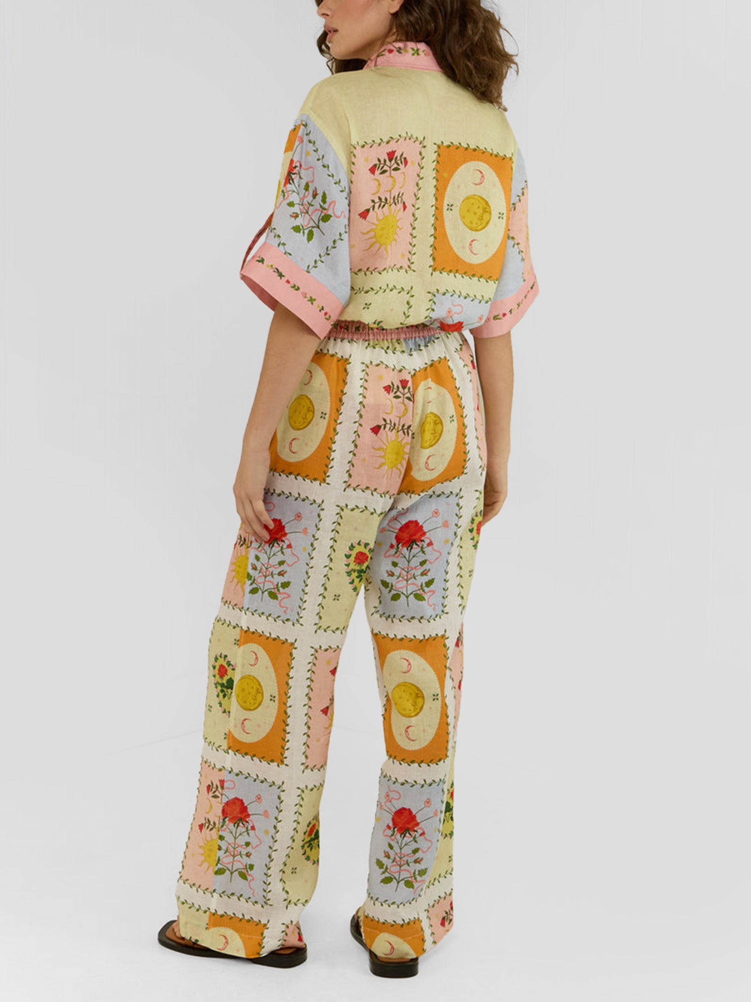 Citrus Garden Relaxed Shirt