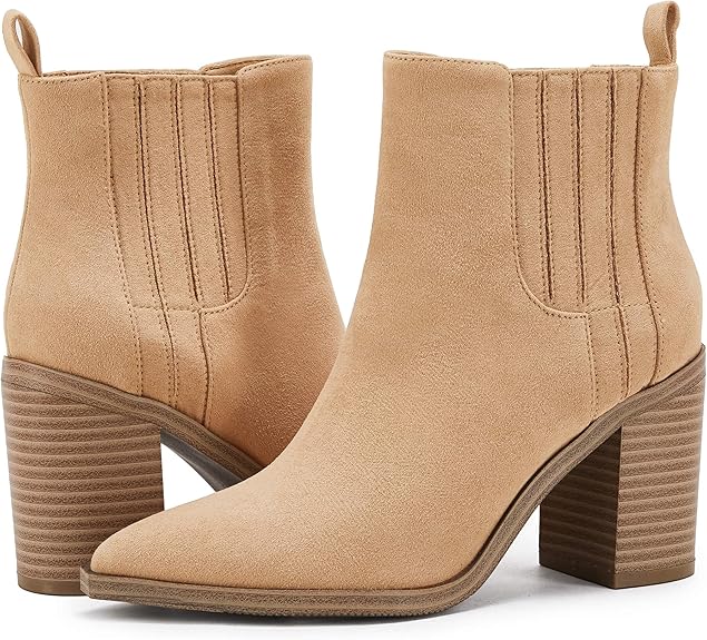 2025 ✨Women's Stretch Calfskin Ankle Boots