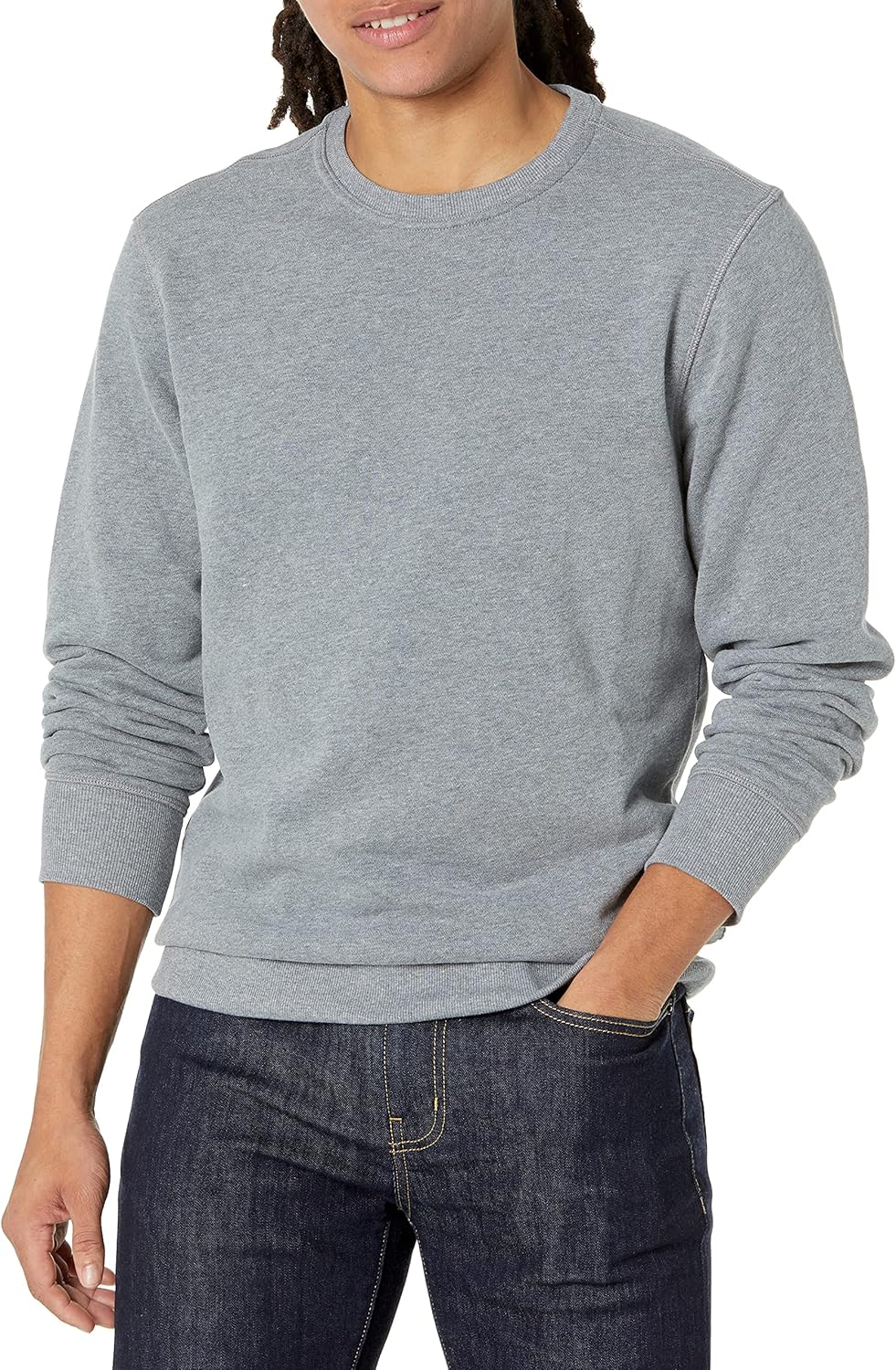 Fleece Crew Neck Sweatshirt 