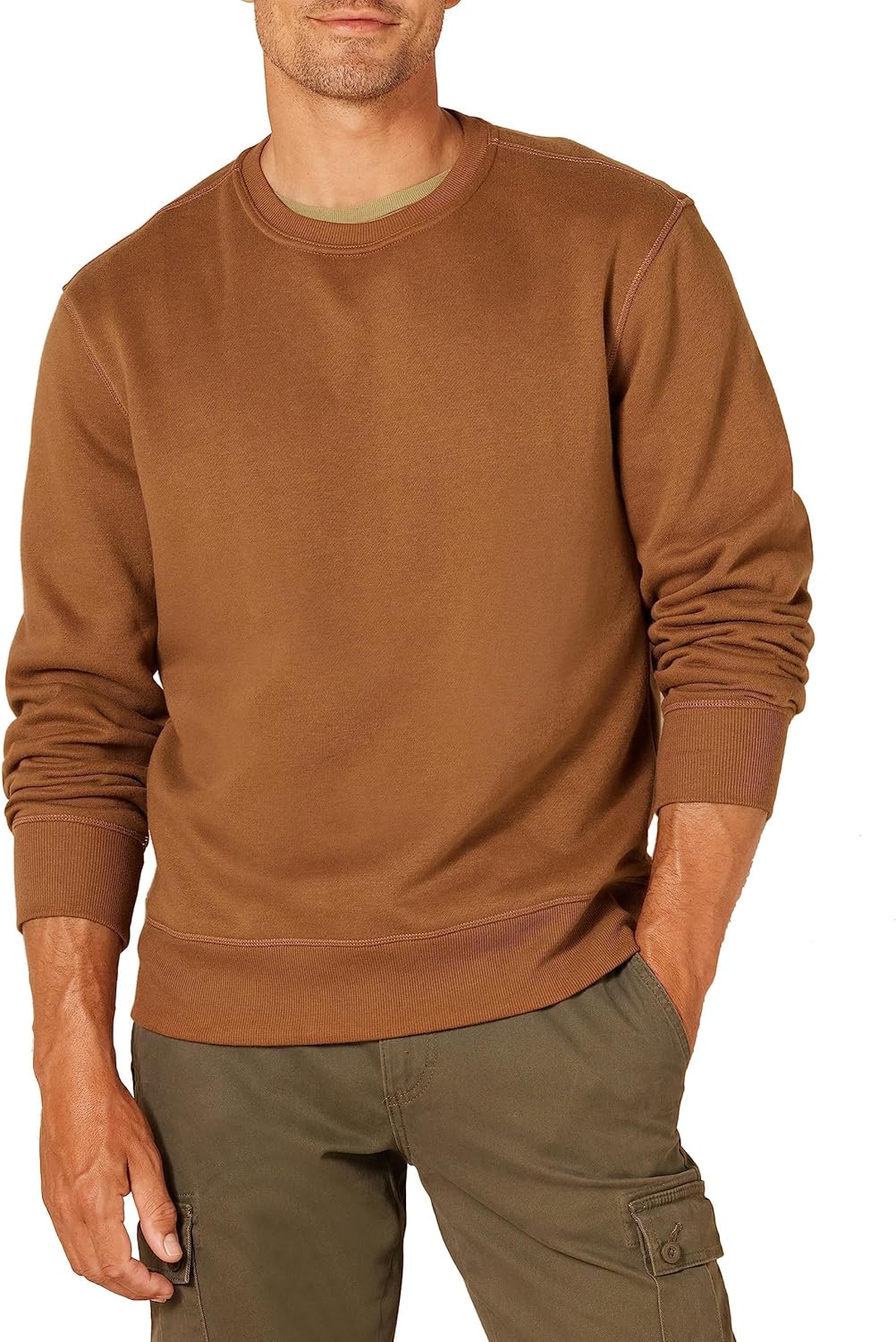 Fleece Crew Neck Sweatshirt 