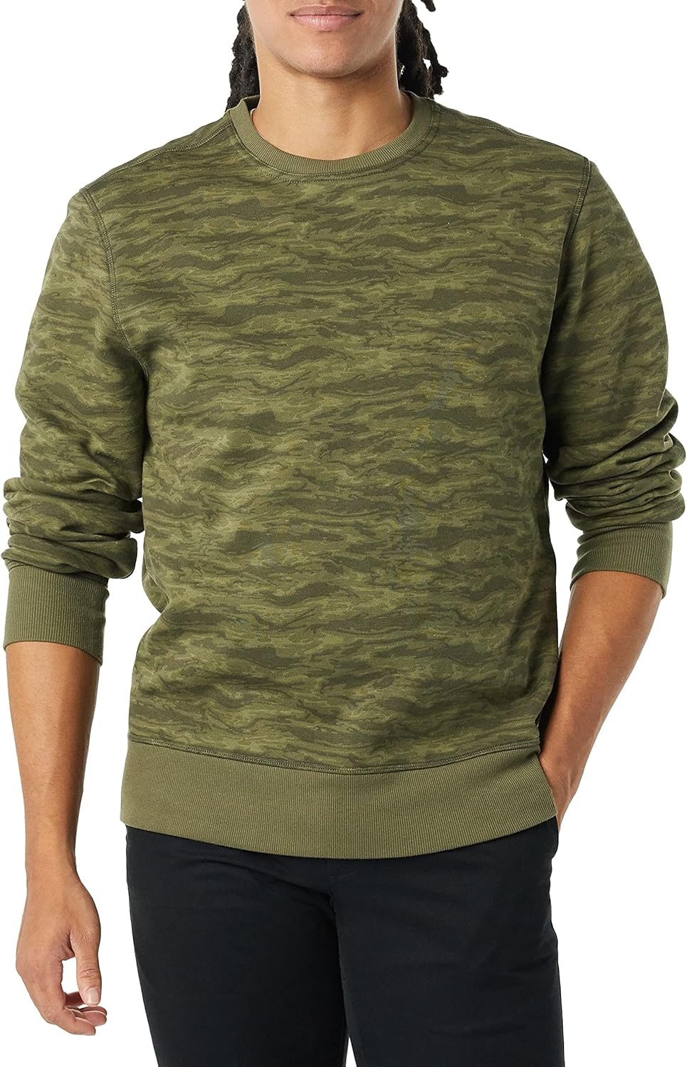 Fleece Crew Neck Sweatshirt 