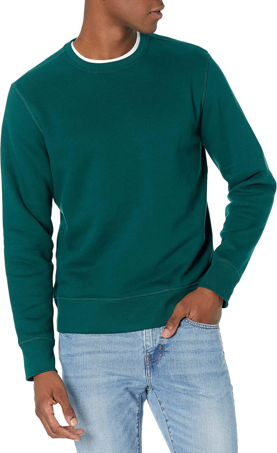 Fleece Crew Neck Sweatshirt 