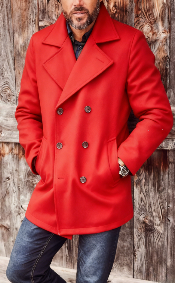 2025 Mid-Length Cashmere Versatile Trench Coat