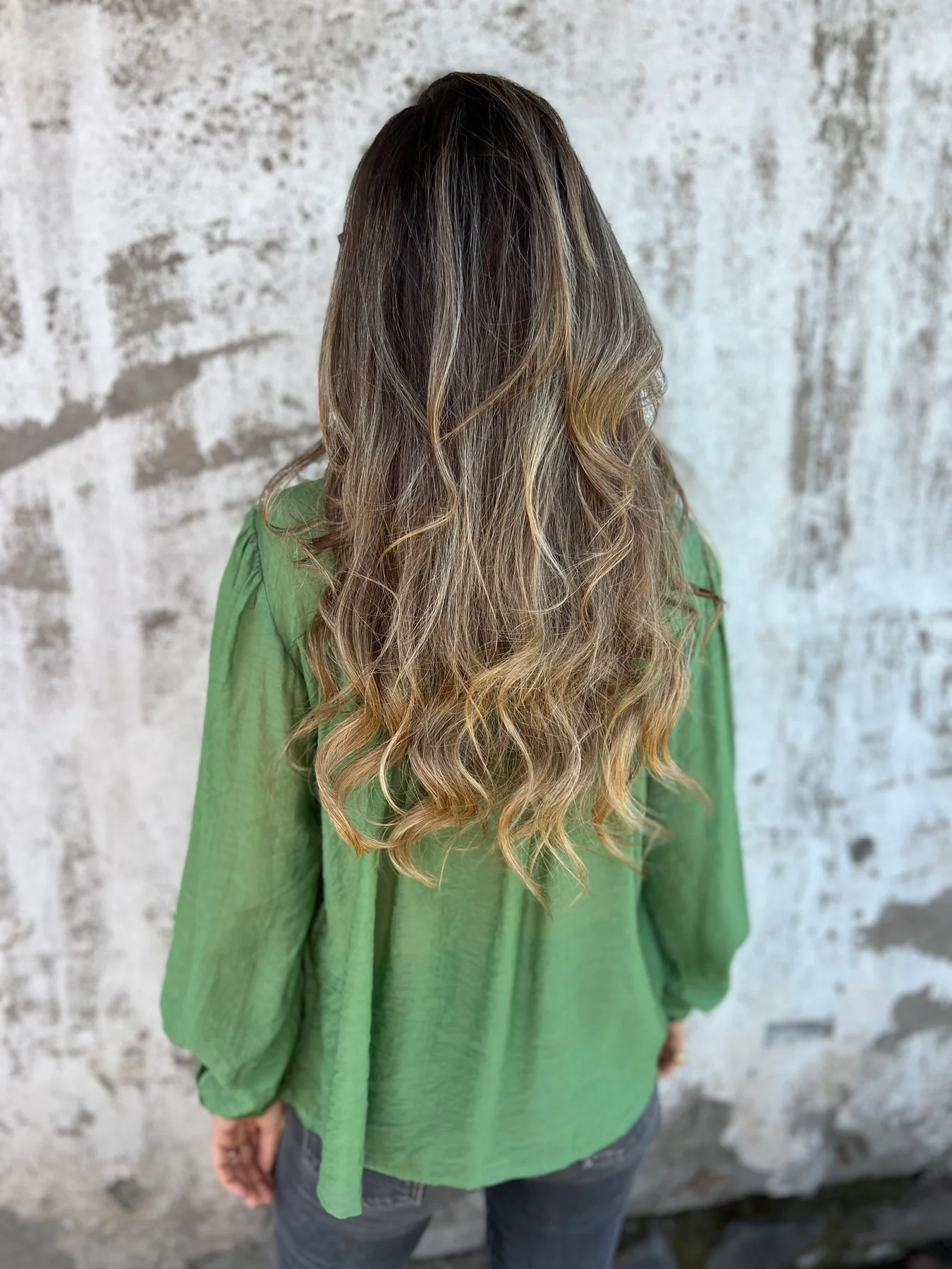 Casual Ice Silk Button Top