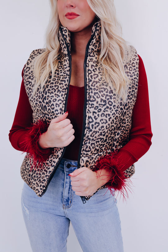 Casual solid color cotton vest jacket