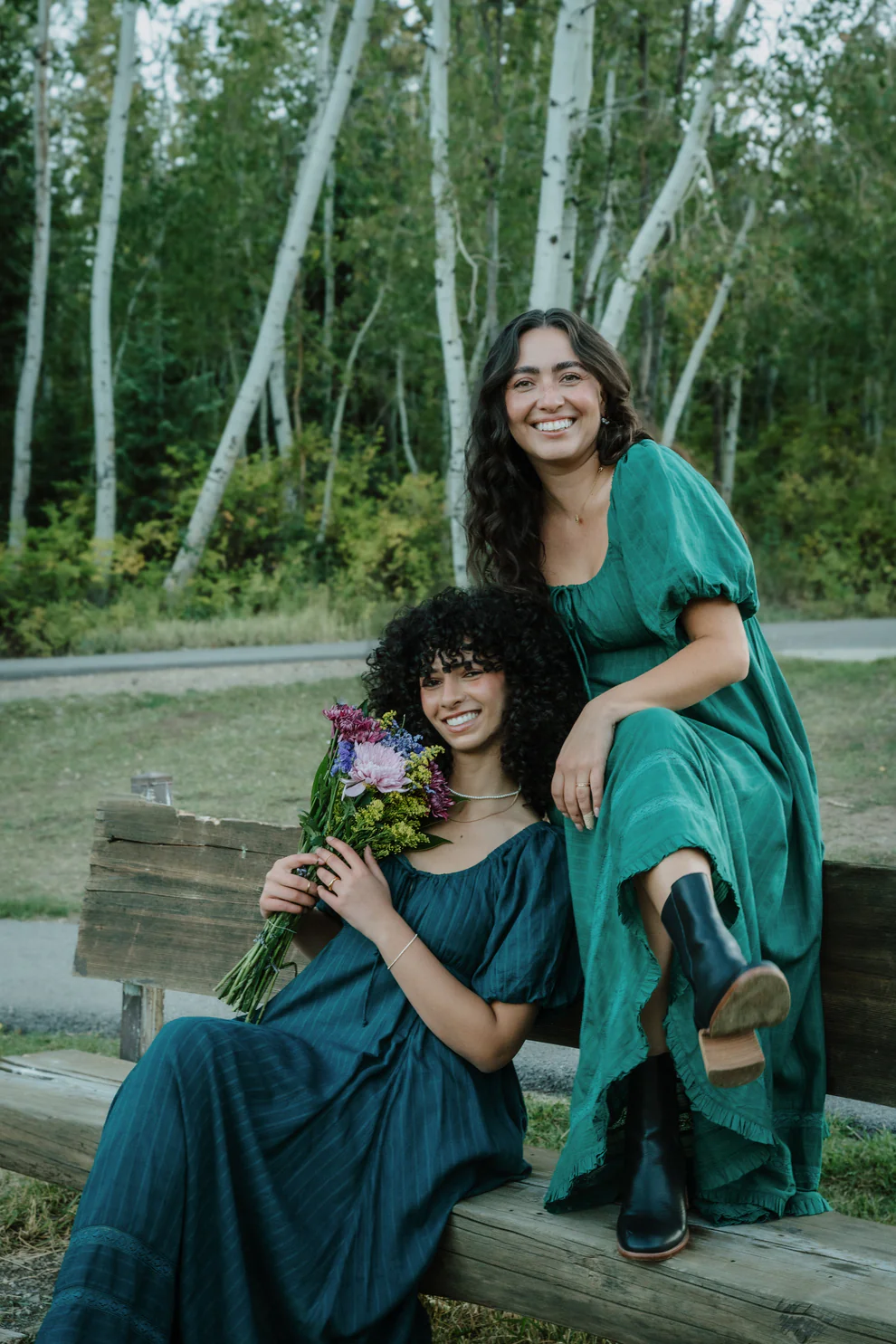 New Elegant Lantern Sleeve Dress