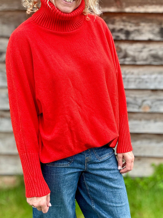 Women's Loose Knitted Pullover Sweater