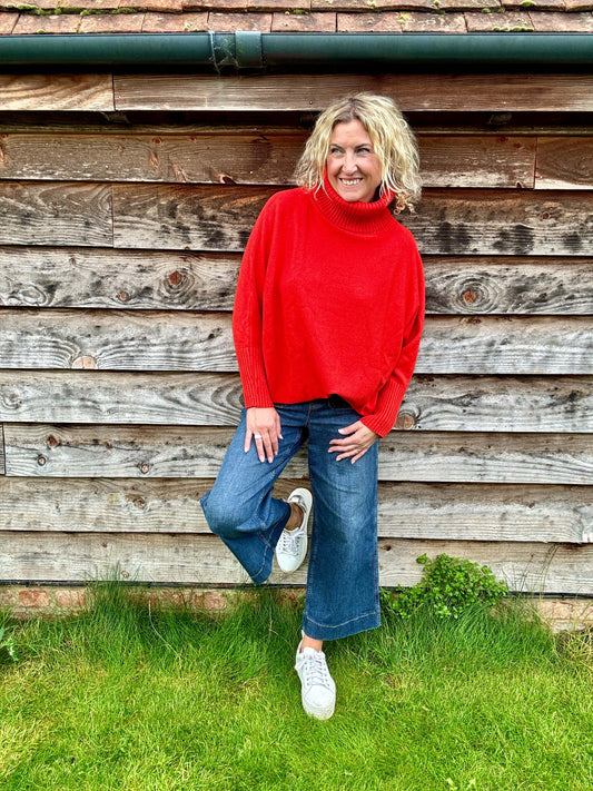 Women's Loose Knitted Pullover Sweater