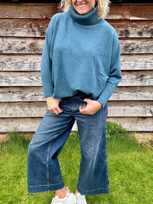 Women's Loose Knitted Pullover Sweater