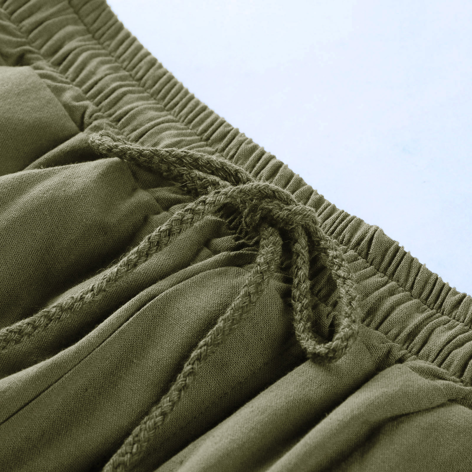 Linen Pocket Tethered Beach Work Pants