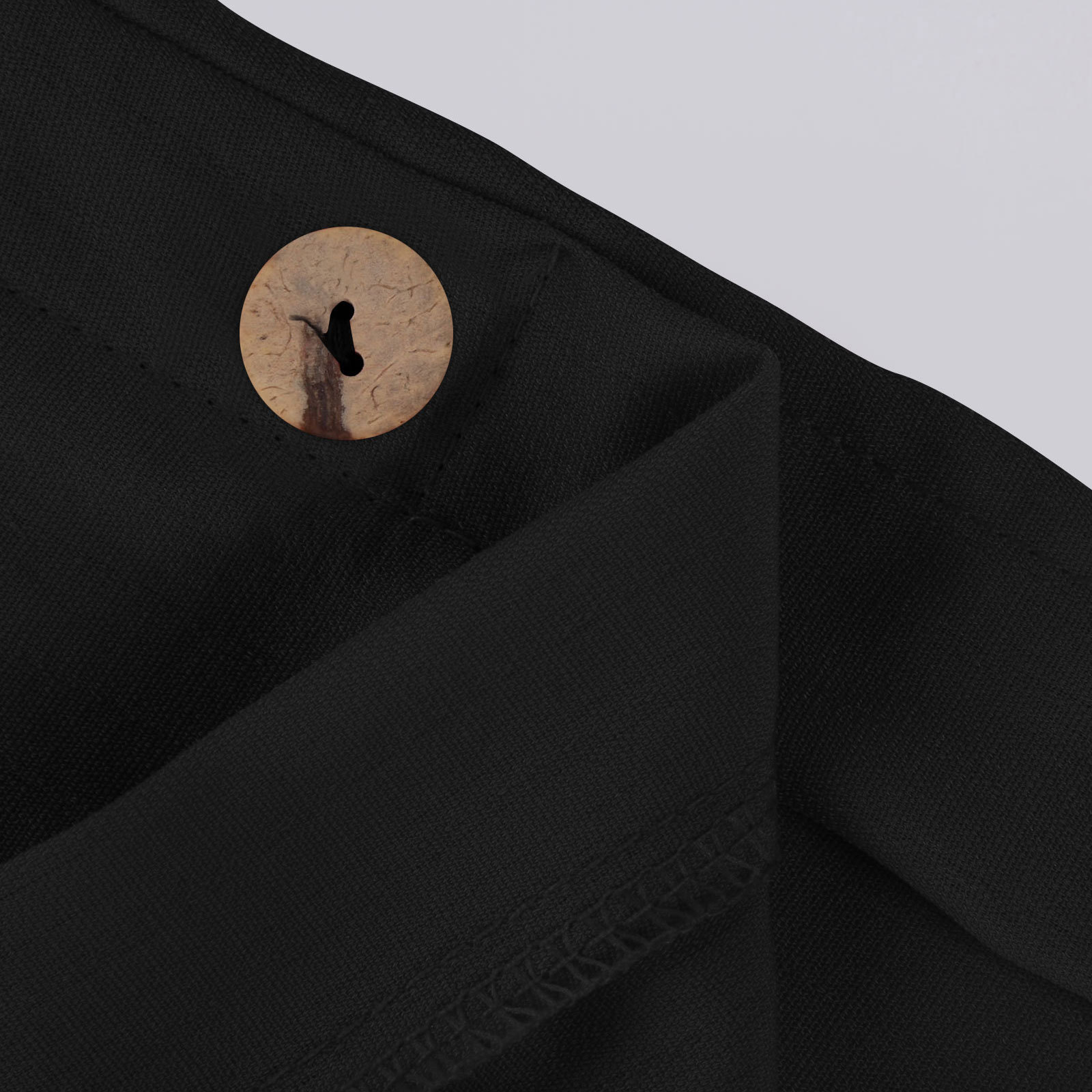 Solid color elastic-waist lace-up baggy wide-leg pants