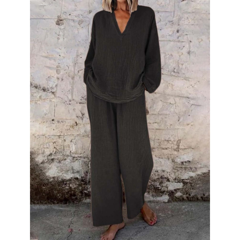 Women's Casual Suit Loose Two Piece Set