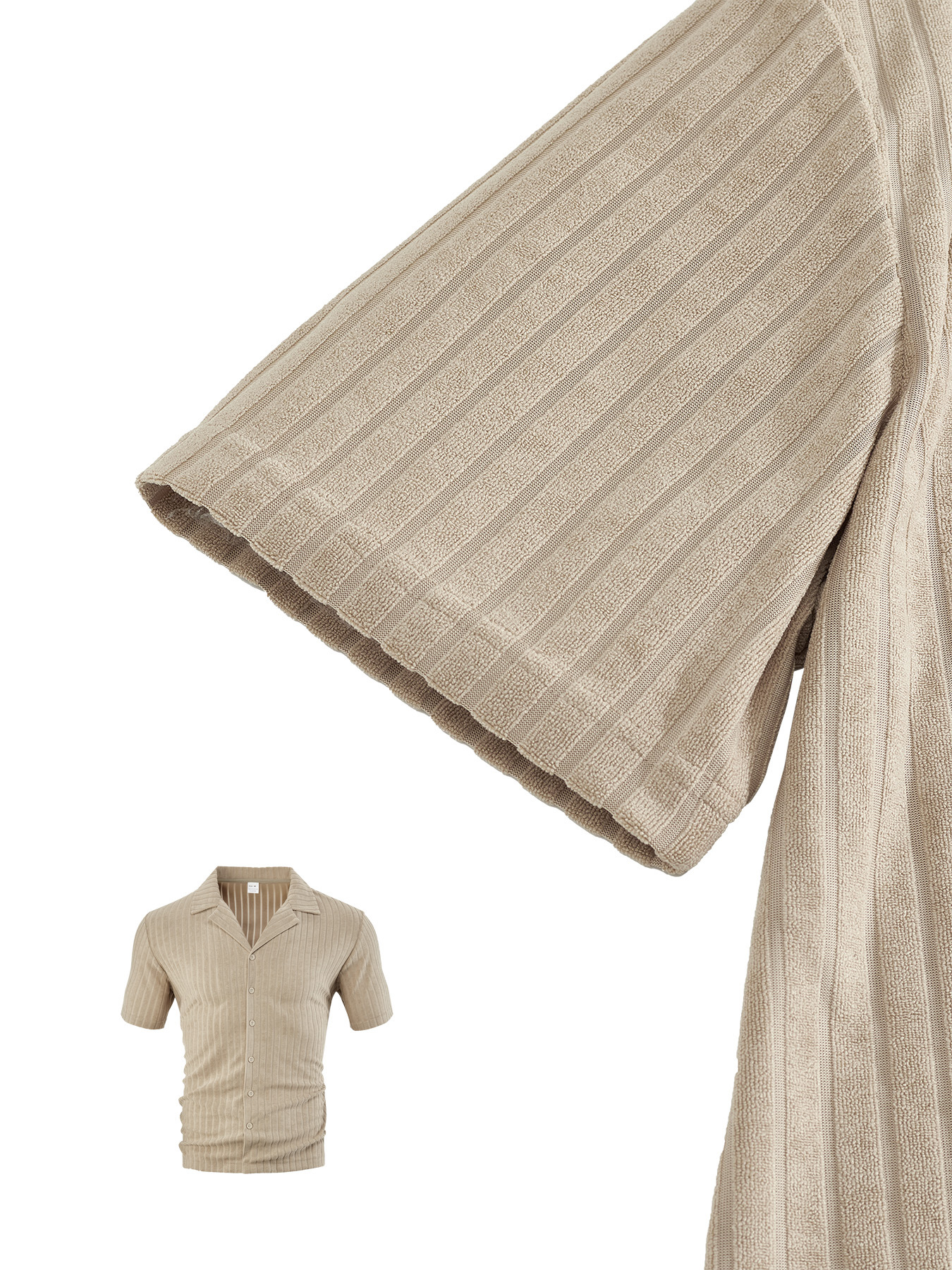 High-Quality casual vacation cardigan beach set