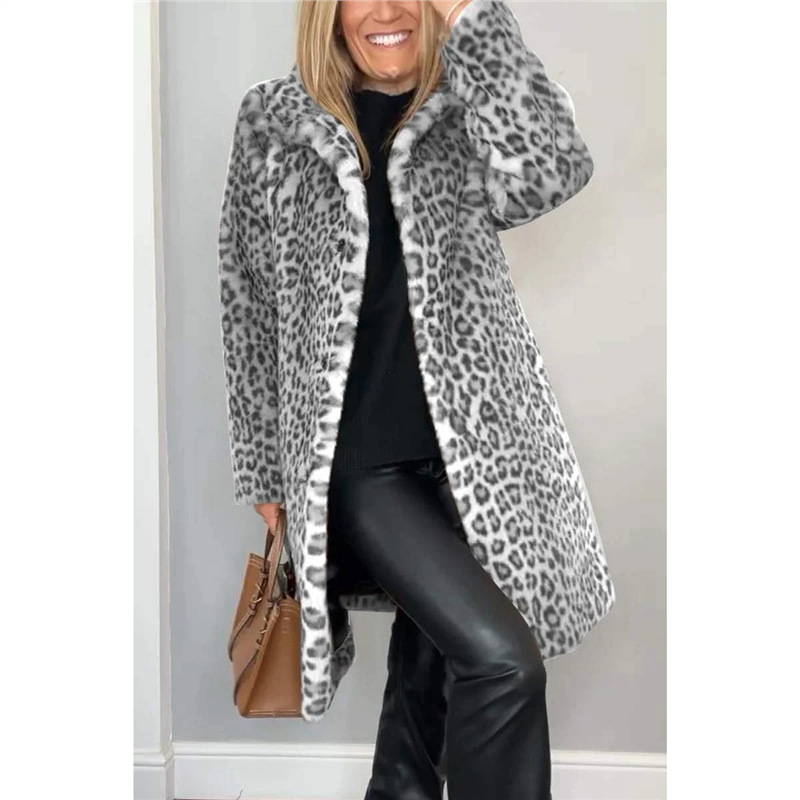 2026 Hot-Selling Collared Wool and Fur Coat