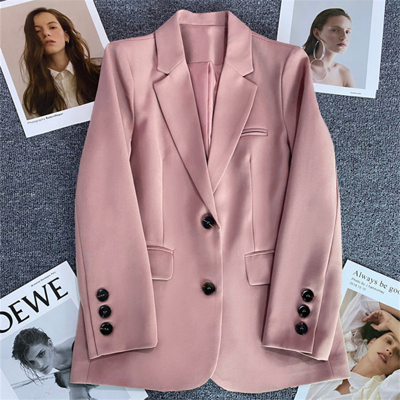2025 💖Women's Casual Business Single-Breasted Blazer