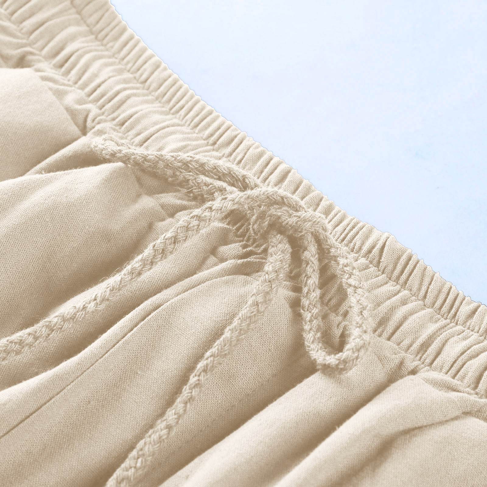 Linen Pocket Tethered Beach Work Pants