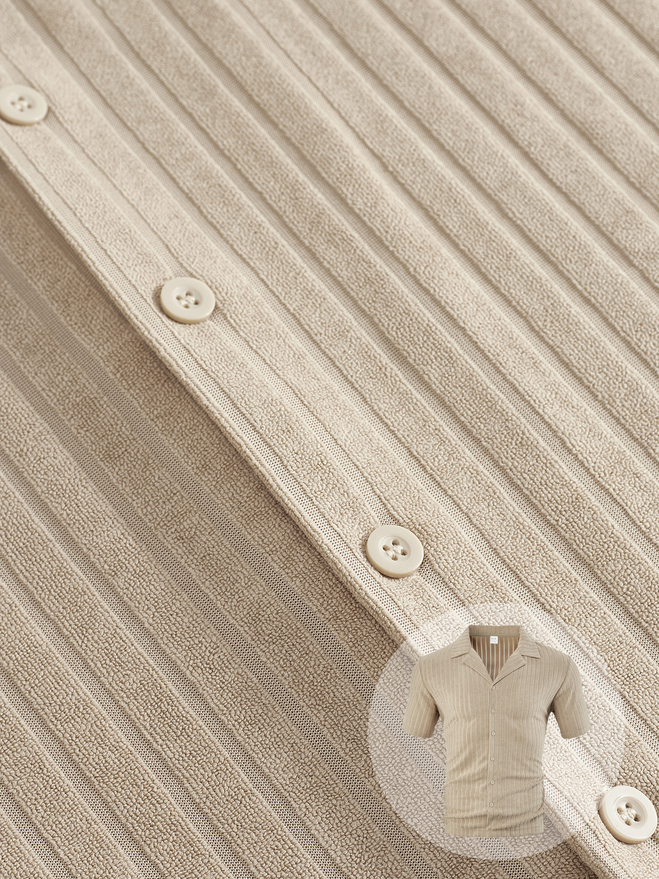 High-Quality casual vacation cardigan beach set